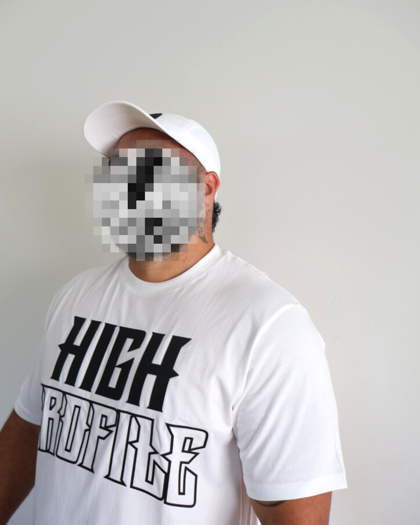 Stacked White T-Shirt