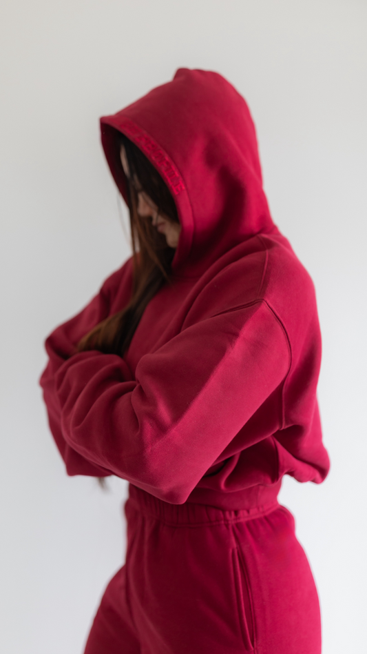MERLOT ROUGE CROPPED SET